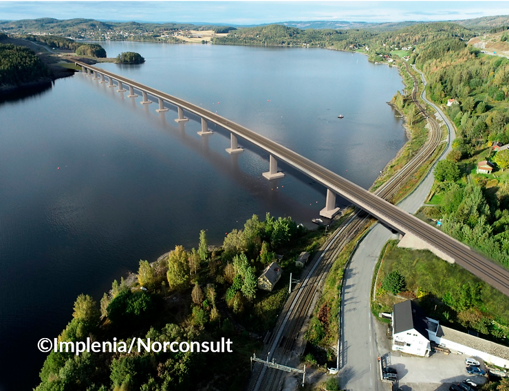 Double-track Tangenvika railway bridge
