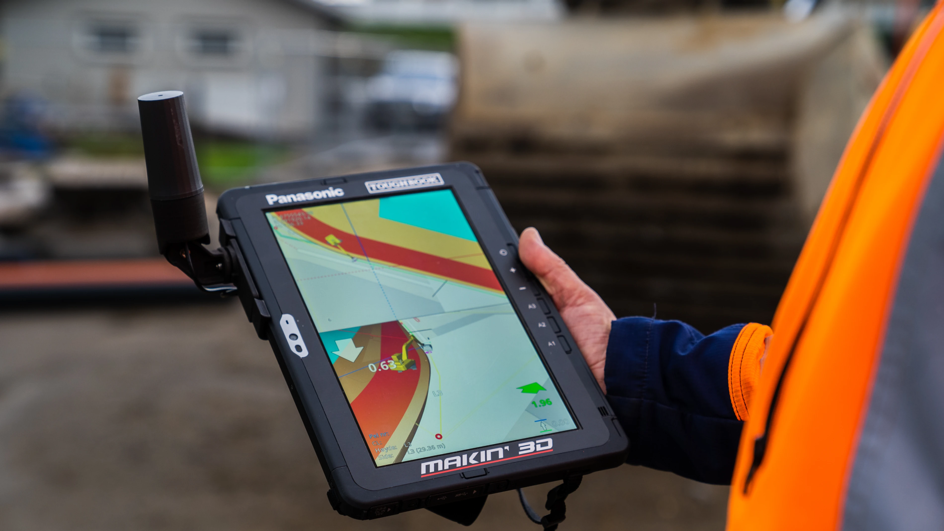 The handy Makin' PerFormans solution offers the foreman live data about the project.
