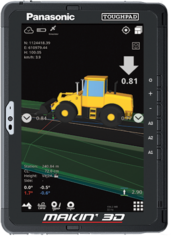 Machine control for wheel loader